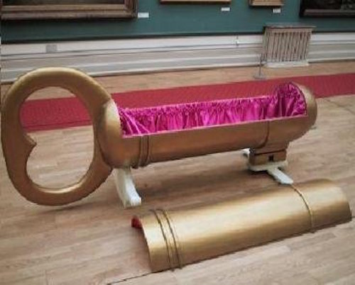 19 Most Insane Looking Coffins To Carry You Off In...