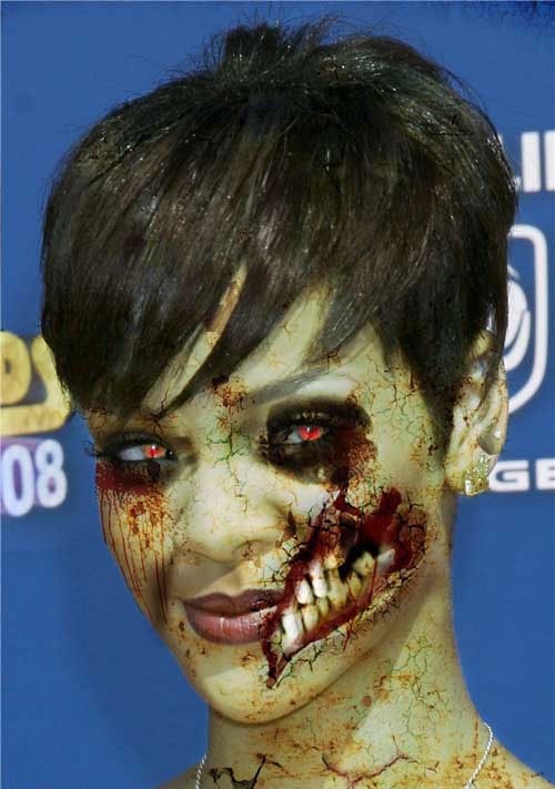 20 Celebrities As Zombies