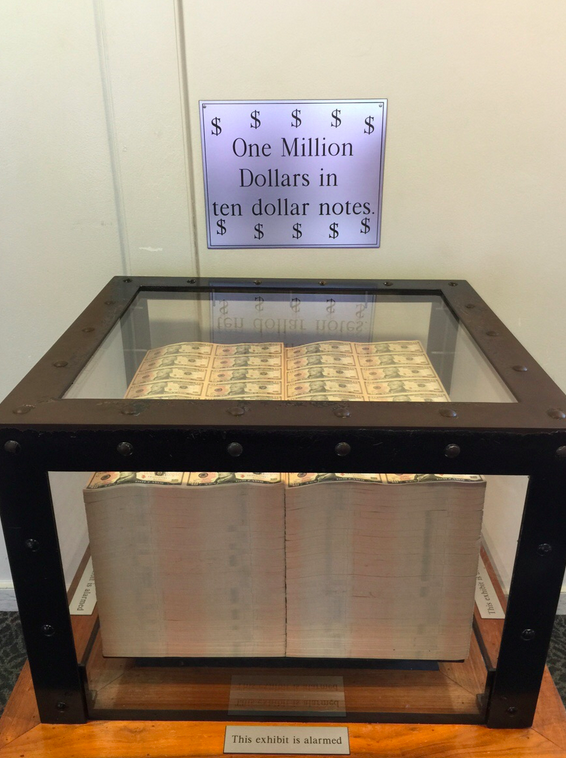 $ $ $ $ $ One Million Dollars in ten dollar notes This exhibit