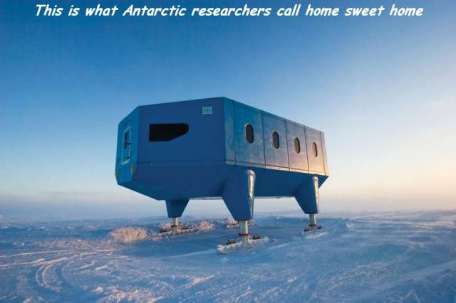 antarctic research bases - This is what Antarctic researchers call home sweet home