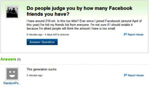 Dumbest Yahoo Questions Ever...