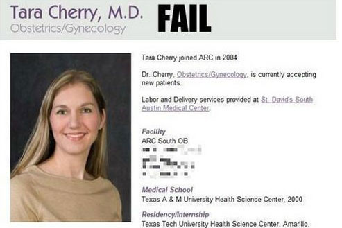 media - Tara Cherry, M.D. Fall ObstetricsGynecology Tara Cherry joined Arc in 2004 Dr. Cherry. ObstetricsGynecology, is currently accepting new patients Labor and Delivery services provided at St David's South Austin Medical Center Facility Arc South Ob M