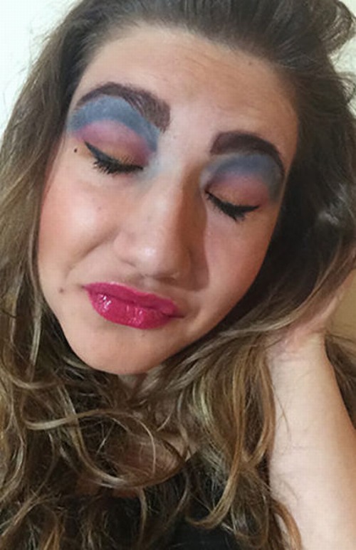 makeup went wrong