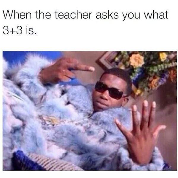 meme stream - 3 3 gucci mane meme - When the teacher asks you what 33 is.