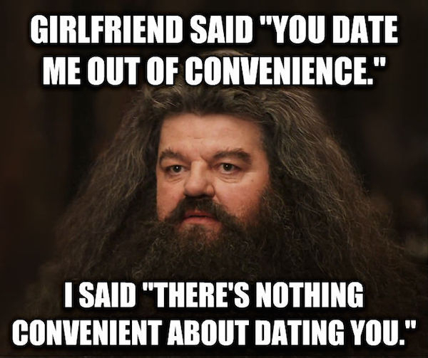 meme stream - beard - Girlfriend Said