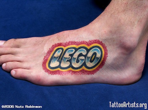 20 Awesome Lego Tattoos