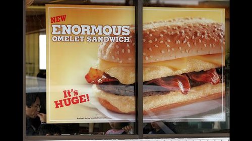 Burger King Enormous Omelet Sandwich