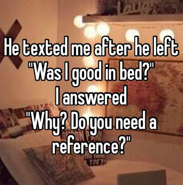 20 Awkward Things People Have Said After Sex