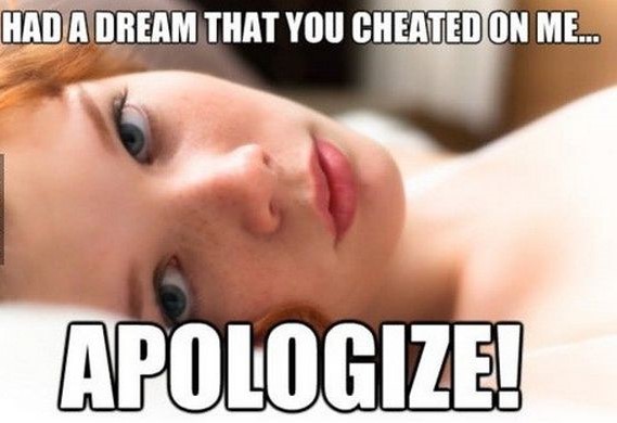 lip - Had A Dream That You Cheated On Me... Apologize!