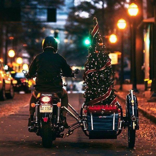 christmas motorcycles - Triumph Dz 776A
