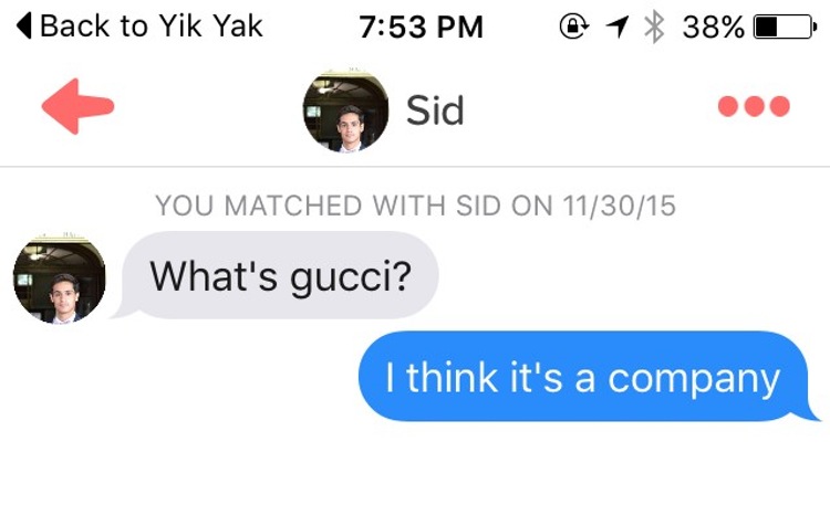 Girl Is The Queen Of Shutting Down Cheesy Guys On Tinder