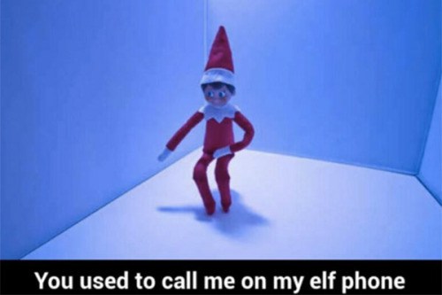 you used to call me on my elf phone - You used to call me on my elf phone
