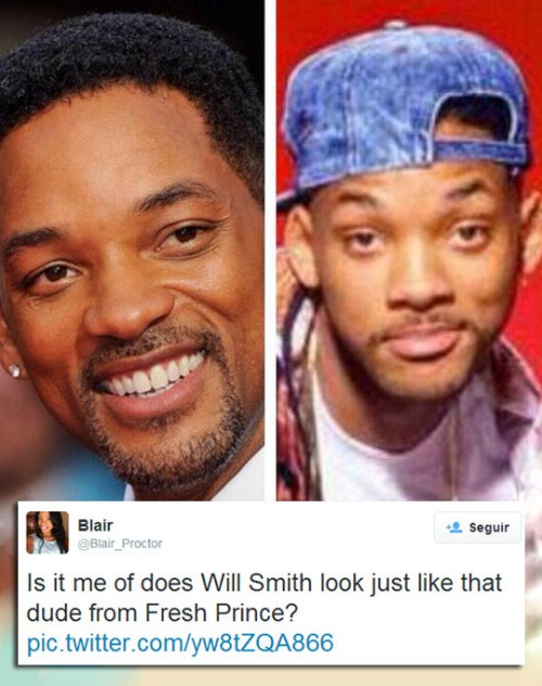 will smith looks like fresh prince - Blair Seguir Is it me of does Will Smith look just that dude from Fresh Prince? pic.twitter.comyw8tZQA866