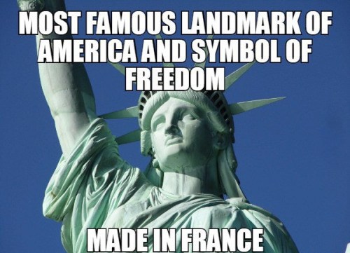 statue of liberty - Most Famous Landmark Of America And Symbol Of Freedom Made In France