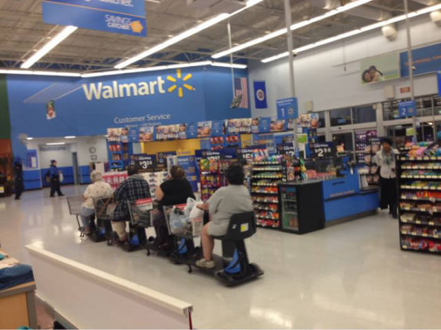 random people of walmart scooter - G Walmart Customer Service