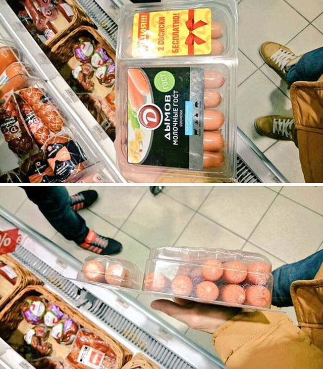 random misleading packaging food