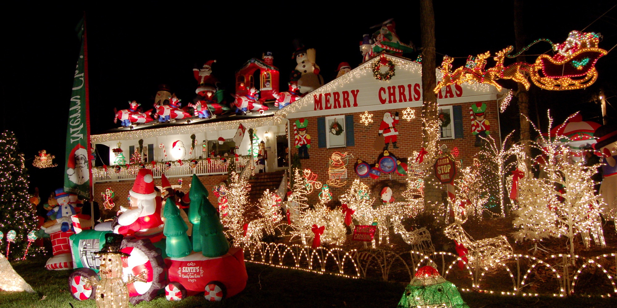 worst christmas decorations - Wouli Merry Chris Ic