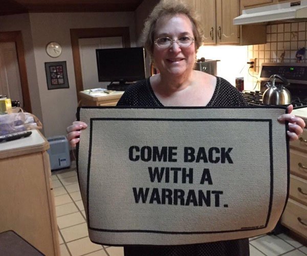 come back with a warrant meme - Come Back With A Warrant.