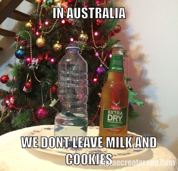 meanwhile - In Australia Dry Lager Togets Extra Dry We Dont Leave Milk And COOKIESecreatoraju.com