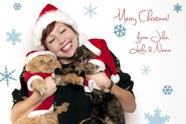 27 Painfully Awkward Christmas Cards From Single People