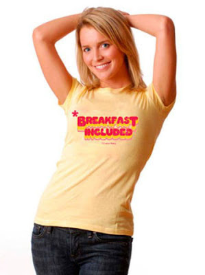 girls humor breakfast included tee shirt - Breakfast Included