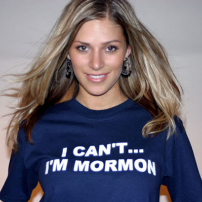 girls humor mormon girls - I Can'T... I'M Mormon