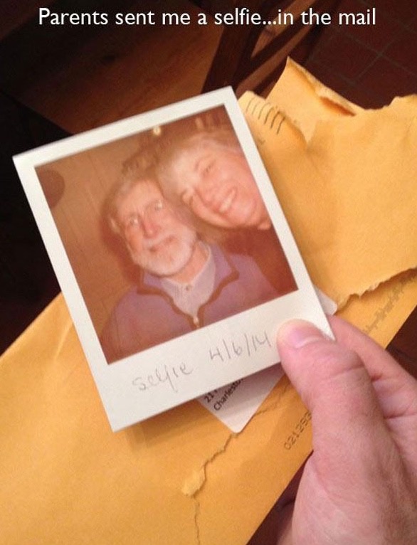 parents troll kids - Parents sent me a selfie...in the mail selle 41614 Charlestu 52120