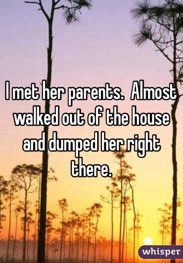 18 Confessions When Meeting The Parents