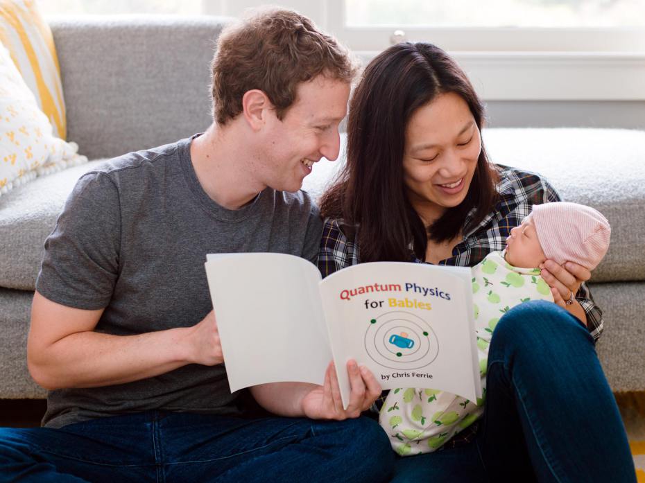 Zuckerberg and his wife Priscilla Chan welcomed their daughter Max into the world last December, and to celebrate, pledged to give away 99% of their fortune in the form of $45 billion in Facebook shares.
