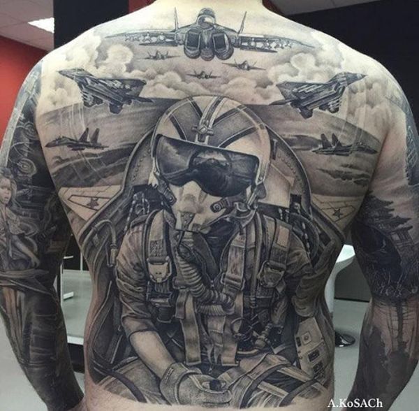 pilot tattoo