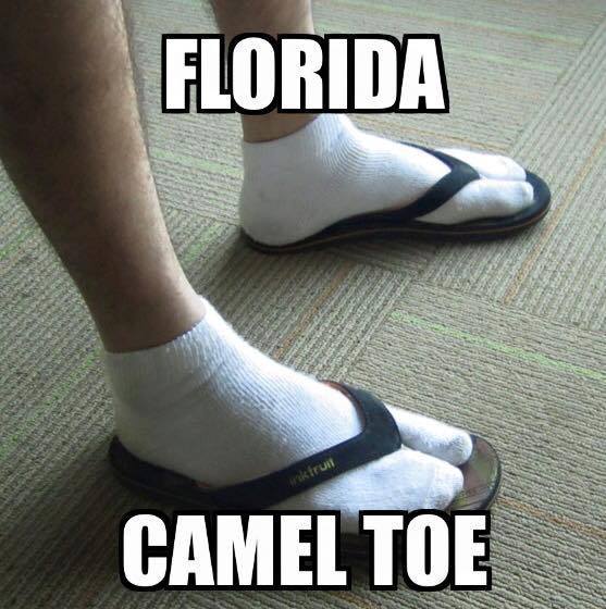 ankle - Florida Camel Toe