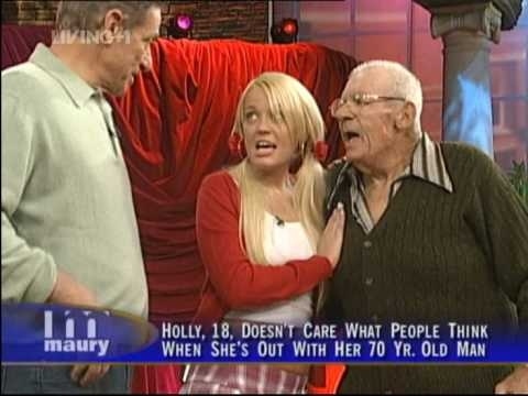 maury screenshots - Ti maury Holly, 18, Doesn'T Care What People Think When She'S Out With Her 70 Yr. Old Man