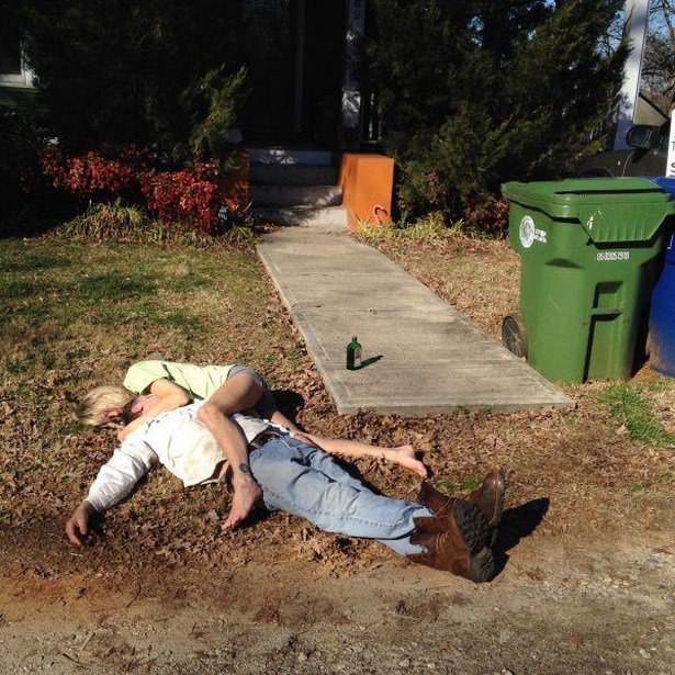 24 Boozers regretting getting their drunk on