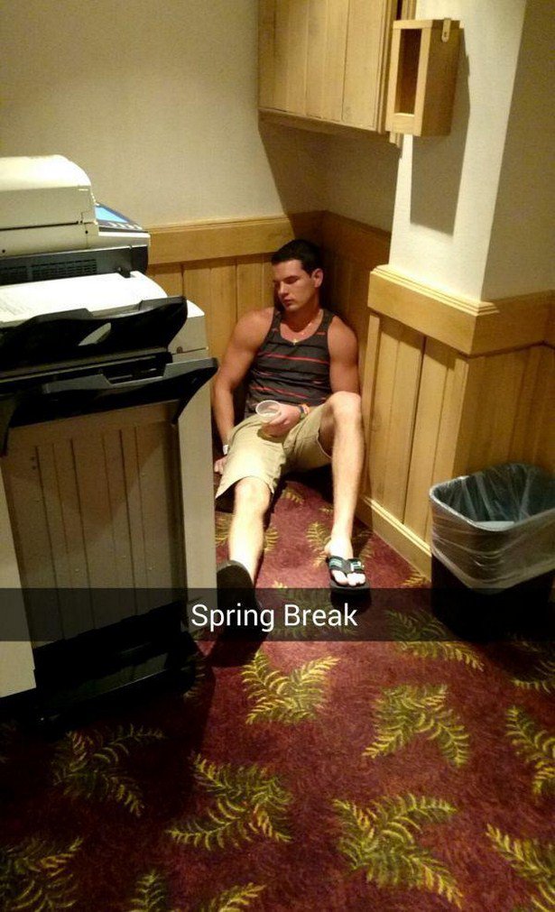 24 Boozers regretting getting their drunk on