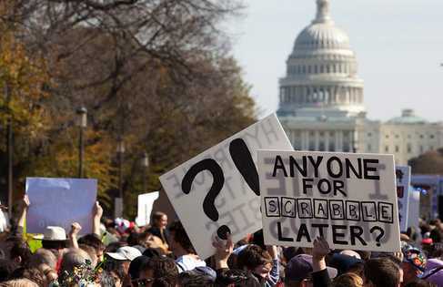 24 Protesters who missed the sign making meeting!