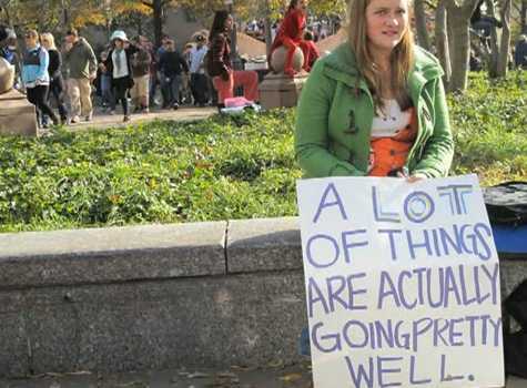 24 Protesters who missed the sign making meeting!