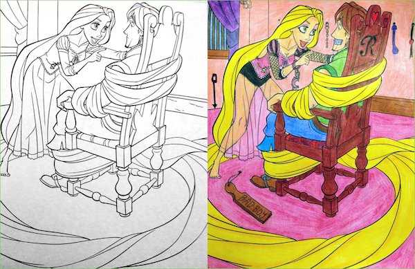 25 Corrupted coloring books are darkly brilliant!