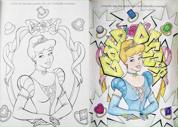 25 Corrupted coloring books are darkly brilliant!