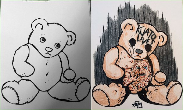 25 Corrupted coloring books are darkly brilliant!