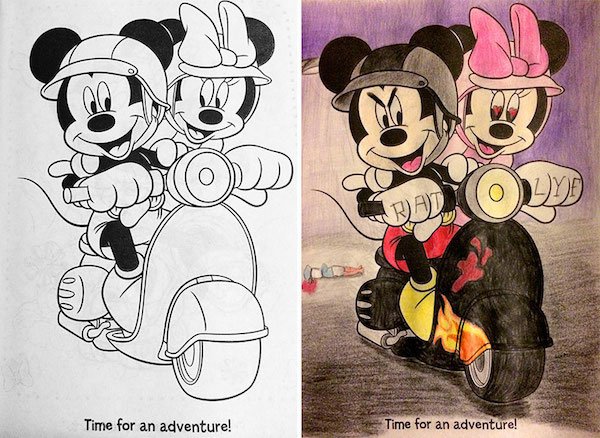 25 Corrupted coloring books are darkly brilliant!