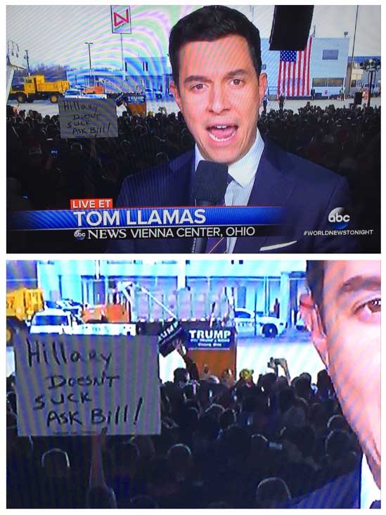 display device - Hias Dent Live Et Tom Llamas doo News Vienna Center, Ohio abc Trump Doesn'T Ask Bill