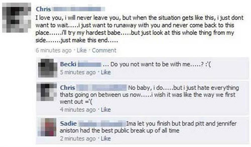 The Most Entertaining Public Breakups On Facebook