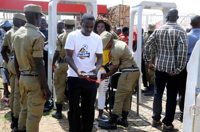 The Security In Uganda Doesn’t Joke Around When It Comes To Searching Female Football Fans