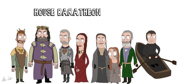 Game Of Thrones Characters Drawn Perfectly -