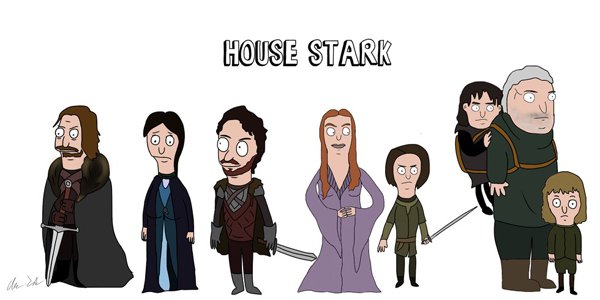 Game Of Thrones Characters Drawn Perfectly -