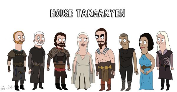 Game Of Thrones Characters Drawn Perfectly -