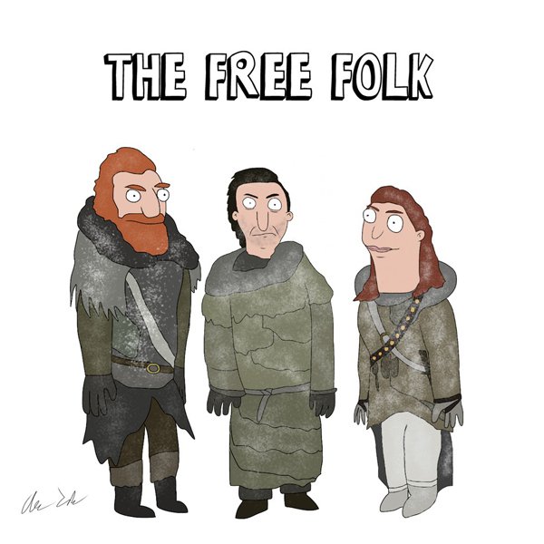 Game Of Thrones Characters Drawn Perfectly -