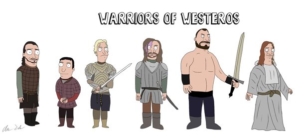 Game Of Thrones Characters Drawn Perfectly -