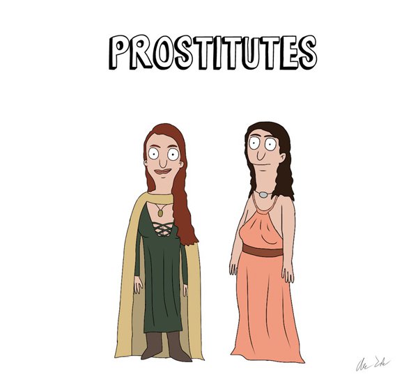 Game Of Thrones Characters Drawn Perfectly -