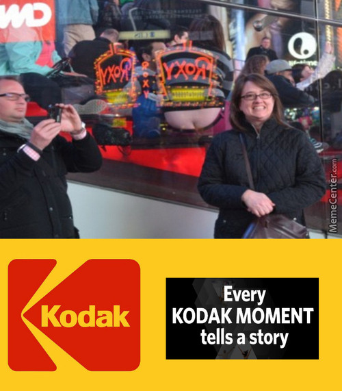 women pulling a moonie - MemeCenter.com Kodak Every Kodak Moment tells a story